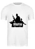 Заказать мужскую футболку в Москве. Футболка классическая Футболка "MAFIA" от Re  Tyan - готовые дизайны и нанесение принтов.