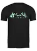 Заказать мужскую футболку в Москве. Футболка классическая Mountain Bike от oneredfoxstore@gmail.com - готовые дизайны и нанесение принтов.