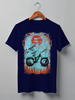 Заказать мужскую футболку в Москве. Футболка классическая Mountain Bike от oneredfoxstore@gmail.com - готовые дизайны и нанесение принтов.