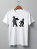 Заказать мужскую футболку в Москве. Футболка классическая Zombies от oneredfoxstore@gmail.com - готовые дизайны и нанесение принтов.