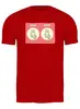 Заказать мужскую футболку в Москве. Футболка классическая Cats Here от oneredfoxstore@gmail.com - готовые дизайны и нанесение принтов.