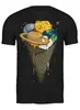 Заказать мужскую футболку в Москве. Футболка классическая spacecream от martabratislavskaya - готовые дизайны и нанесение принтов.