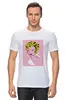 Заказать мужскую футболку в Москве. Футболка классическая Мэрилин Монро от YellowCloverShop - готовые дизайны и нанесение принтов.