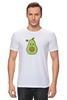 Заказать мужскую футболку в Москве. Футболка классическая авокадо от queen  - готовые дизайны и нанесение принтов.