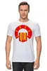 Заказать мужскую футболку в Москве. Футболка классическая QR-бойкот от ГПМНпR'n'R - готовые дизайны и нанесение принтов.