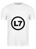 Заказать мужскую футболку в Москве. Футболка классическая Группа L7 от Fedor - готовые дизайны и нанесение принтов.