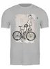 Заказать мужскую футболку в Москве. Футболка классическая Bike Punk  от oneredfoxstore@gmail.com - готовые дизайны и нанесение принтов.