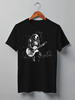 Заказать мужскую футболку в Москве. Футболка классическая Guitar Skelet от kardakov94@mail.ru - готовые дизайны и нанесение принтов.