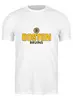Заказать мужскую футболку в Москве. Футболка классическая Boston Bruins от kspsshop - готовые дизайны и нанесение принтов.
