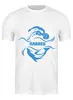 Заказать мужскую футболку в Москве. Футболка классическая Плавец от karpicloudnew@gmail.com - готовые дизайны и нанесение принтов.
