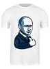 Заказать мужскую футболку в Москве. Футболка классическая Путин - like от dizer - готовые дизайны и нанесение принтов.