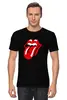 Заказать мужскую футболку в Москве. Футболка классическая The Rolling Stones от coolmag - готовые дизайны и нанесение принтов.