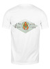 Заказать мужскую футболку в Москве. Футболка классическая Ни крошки мимо! от WoWaN Nihel - готовые дизайны и нанесение принтов.