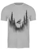 Заказать мужскую футболку в Москве. Футболка классическая Forest Rider от oneredfoxstore@gmail.com - готовые дизайны и нанесение принтов.
