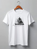 Заказать мужскую футболку в Москве. Футболка классическая Forest Minimalist от oneredfoxstore@gmail.com - готовые дизайны и нанесение принтов.
