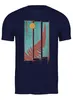 Заказать мужскую футболку в Москве. Футболка классическая Moon Fern от oneredfoxstore@gmail.com - готовые дизайны и нанесение принтов.