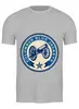 Заказать мужскую футболку в Москве. Футболка классическая Columbus Blue Jackets от dobryidesign - готовые дизайны и нанесение принтов.