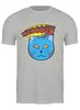 Заказать мужскую футболку в Москве. Футболка классическая Cats Here от oneredfoxstore@gmail.com - готовые дизайны и нанесение принтов.