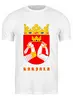 Заказать мужскую футболку в Москве. Футболка классическая Сортавала-Карелия от Виктор Касаткин - готовые дизайны и нанесение принтов.