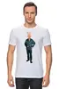 Заказать мужскую футболку в Москве. Футболка классическая Человек-унитаз от Deliriumtech - готовые дизайны и нанесение принтов.
