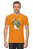 Заказать мужскую футболку в Москве. Футболка классическая Тигр с битой от Print design  - готовые дизайны и нанесение принтов.
