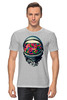 Заказать мужскую футболку в Москве. Футболка классическая Просто космос  от Print design  - готовые дизайны и нанесение принтов.