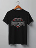 Заказать мужскую футболку в Москве. Футболка классическая HARDBREAKERS men's black t-shirt от agapofff - готовые дизайны и нанесение принтов.