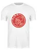 Заказать мужскую футболку в Москве. Футболка классическая FC Ajax от THE_NISE  - готовые дизайны и нанесение принтов.