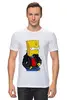 Заказать мужскую футболку в Москве. Футболка классическая BART от артём - готовые дизайны и нанесение принтов.