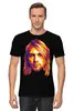 Заказать мужскую футболку в Москве. Футболка классическая Kurt Cobain от Jimmy Flash - готовые дизайны и нанесение принтов.