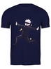 Заказать мужскую футболку в Москве. Футболка классическая Satoru Gojo от cherdantcev - готовые дизайны и нанесение принтов.