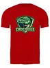 Заказать мужскую футболку в Москве. Футболка классическая Крокодайл  от T-shirt print  - готовые дизайны и нанесение принтов.