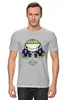 Заказать мужскую футболку в Москве. Футболка классическая Psy art ARSB от ARSBOYZ BRAND - готовые дизайны и нанесение принтов.