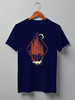 Заказать мужскую футболку в Москве. Футболка классическая Fox Here от oneredfoxstore@gmail.com - готовые дизайны и нанесение принтов.
