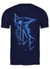 Заказать мужскую футболку в Москве. Футболка классическая Ride Motocross от oneredfoxstore@gmail.com - готовые дизайны и нанесение принтов.