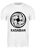 Заказать мужскую футболку в Москве. Футболка классическая Kasabian от geekbox - готовые дизайны и нанесение принтов.