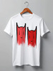 Заказать мужскую футболку в Москве. Футболка классическая Cats Here от oneredfoxstore@gmail.com - готовые дизайны и нанесение принтов.