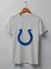 Заказать мужскую футболку в Москве. Футболка классическая Indianapolis Colts от dobryidesign - готовые дизайны и нанесение принтов.