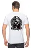 Заказать мужскую футболку в Москве. Футболка классическая Skull - 13 от Vladec11 - готовые дизайны и нанесение принтов.