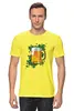 Заказать мужскую футболку в Москве. Футболка классическая Пиво   от ПРИНТЫ ПЕЧАТЬ  - готовые дизайны и нанесение принтов.