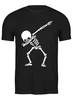 Заказать мужскую футболку в Москве. Футболка классическая Скелет DAB от skynatural - готовые дизайны и нанесение принтов.