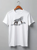 Заказать мужскую футболку в Москве. Футболка классическая Cats Here от oneredfoxstore@gmail.com - готовые дизайны и нанесение принтов.