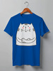 Заказать мужскую футболку в Москве. Футболка классическая Cats Here от oneredfoxstore@gmail.com - готовые дизайны и нанесение принтов.