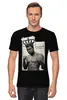 Заказать мужскую футболку в Москве. Футболка классическая Мухаммед Али самый величайший боксер в мире от 2510 - готовые дизайны и нанесение принтов.