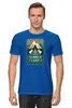 Заказать мужскую футболку в Москве. Футболка классическая Mountains от oneredfoxstore@gmail.com - готовые дизайны и нанесение принтов.