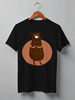 Заказать мужскую футболку в Москве. Футболка классическая Bear Here от oneredfoxstore@gmail.com - готовые дизайны и нанесение принтов.