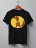 Заказать мужскую футболку в Москве. Футболка классическая Fox Here от oneredfoxstore@gmail.com - готовые дизайны и нанесение принтов.