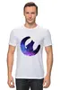 Заказать мужскую футболку в Москве. Футболка классическая Space animals от FireFoxa - готовые дизайны и нанесение принтов.