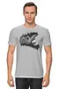 Заказать мужскую футболку в Москве. Футболка классическая Fullface MTB Rider от oneredfoxstore@gmail.com - готовые дизайны и нанесение принтов.