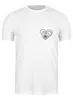 Заказать мужскую футболку в Москве. Футболка классическая Love in the Heart от blinovam220@gmail.com - готовые дизайны и нанесение принтов.